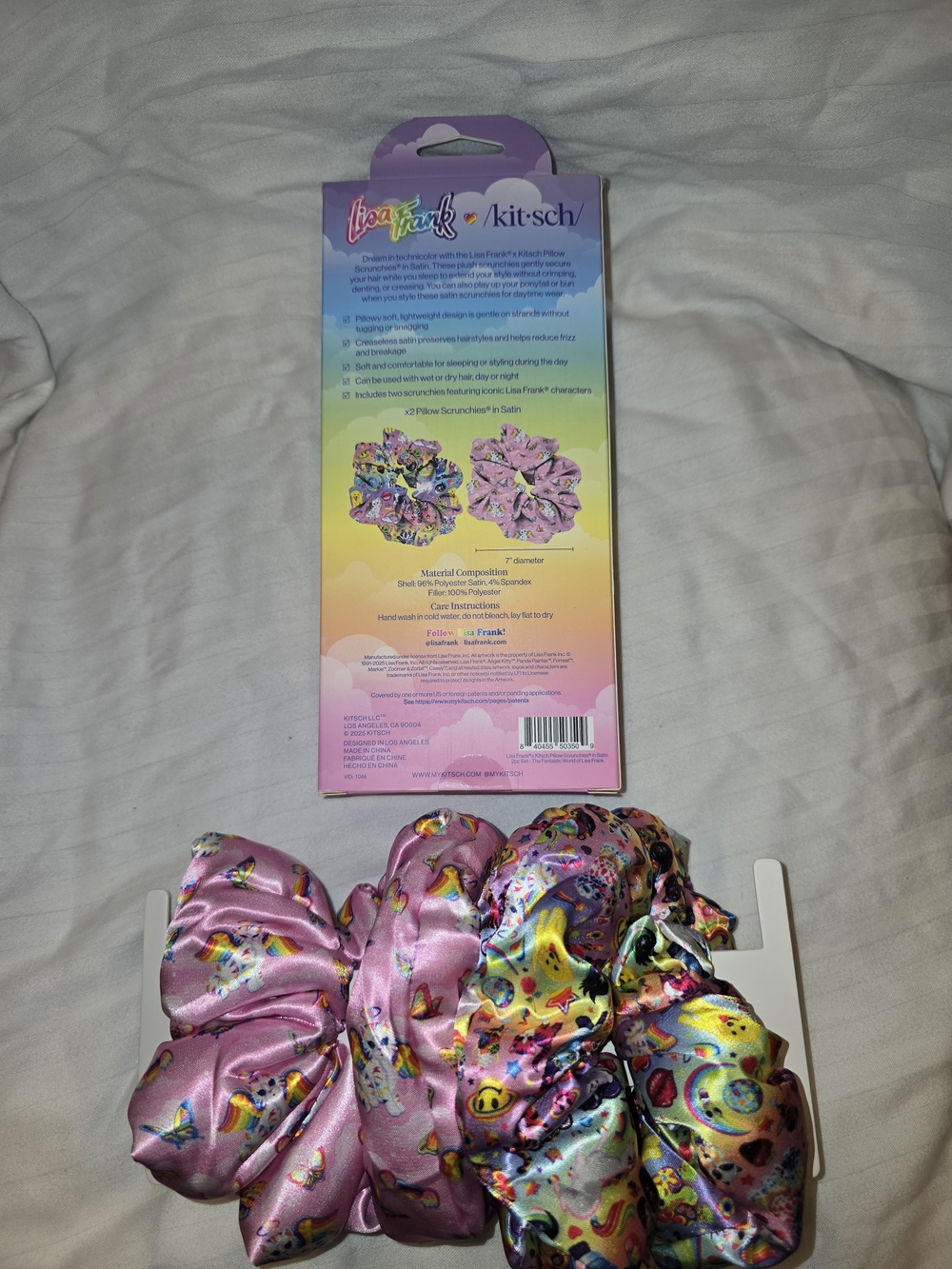 Kitsch Colab Cloud Scrunchies Choice Of 1 - Picture 3 of 4